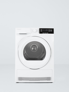 John Lewis JLTDH693 White Freestanding Heat Pump Tumble Dryer